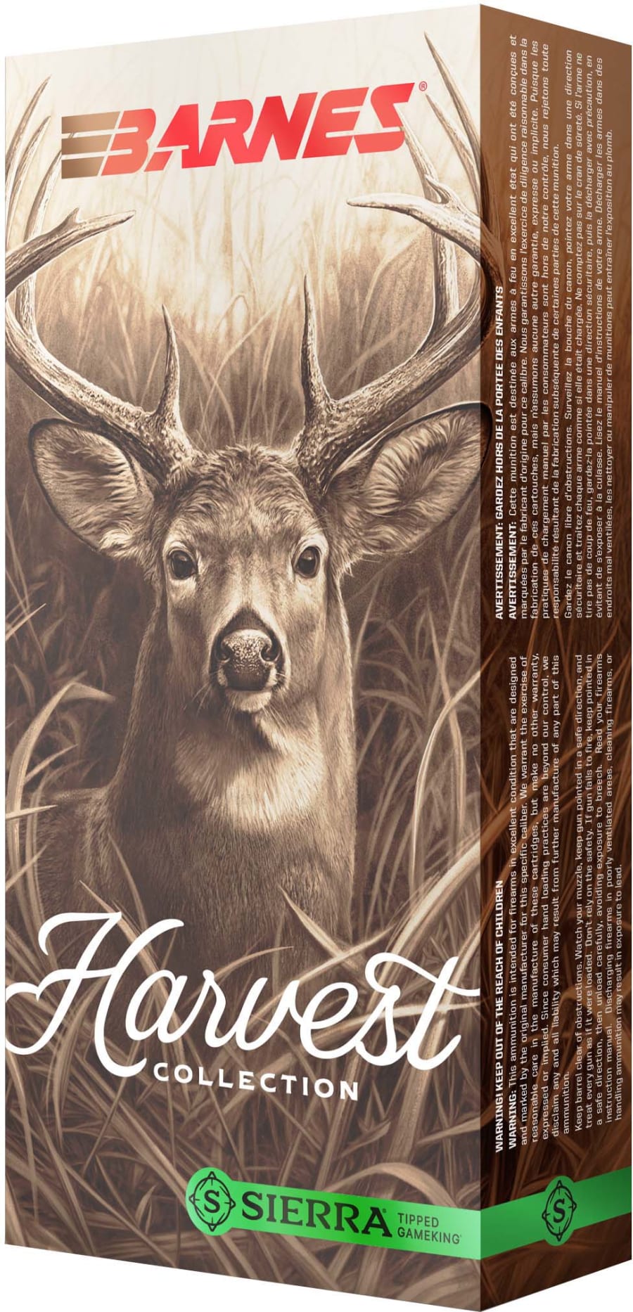 Barnes Harvest Collection 223 Rem, 69 gr Sierra Tipped GameKing, 20 rounds