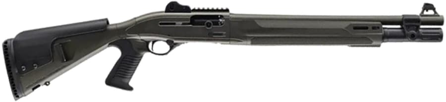 Beretta 1301 Tactical C Mod 2 12 Gauge Semi-Automatic Shotgun, 7+1 rd, 18.5" barrel, Green (Model J131M2CTP187G)