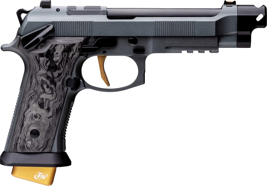 Beretta 92XI SAO CORSA 9mm Luger Pistol, 22+1 rd, 5.1" barrel, Optic Ready, Gray, Davidson's Exclusive