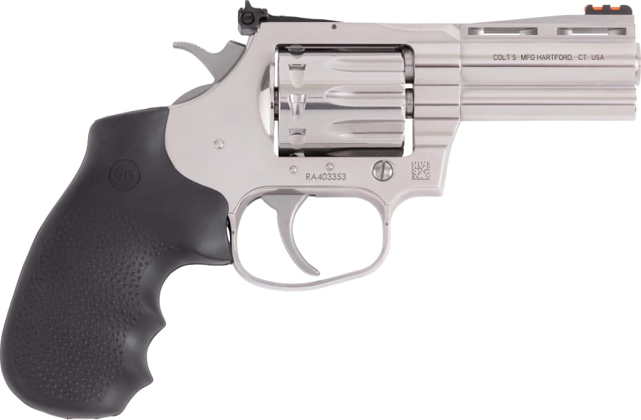 Colt King Cobra 22 LR Revolver, 10 rd, 3" barrel, Stainless Steel