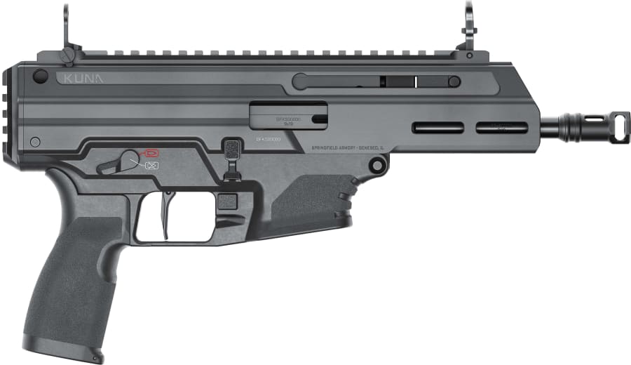 Springfield Armory USA Kuna 9mm Luger Pistol, 10+1 rd, 6.125" barrel, Black (Model KN9069BLC)