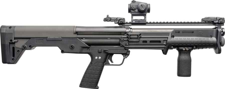 Kel-Tec KS7 Gen2 Defender 12 Gauge Pump Action Shotgun, 7+1 rd, 18.5" barrel, Black