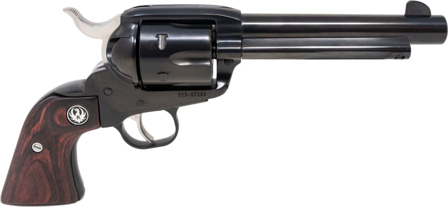 Ruger Vaquero 45 Colt Revolver, 6 rd, 5.5" barrel, Blue