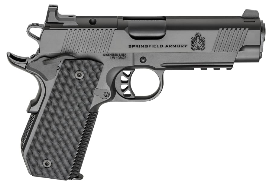 Springfield Armory USA 1911 TRP AOS CC 45 Auto Pistol, 7+1 rd, 4.25" barrel, Black