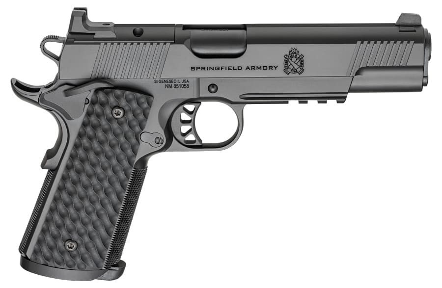 Springfield Armory USA 1911 TRP AOS 9mm Luger Pistol, 9+1 rd, 5" barrel, Black