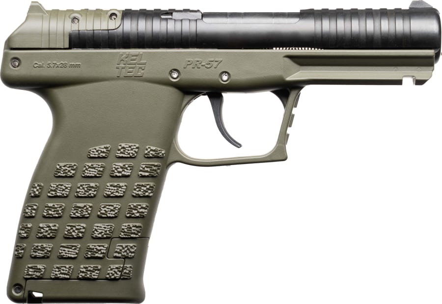 Kel-Tec PR-5.7 5.7x28mm Pistol, 20+1 rd, 4.64" barrel, Green