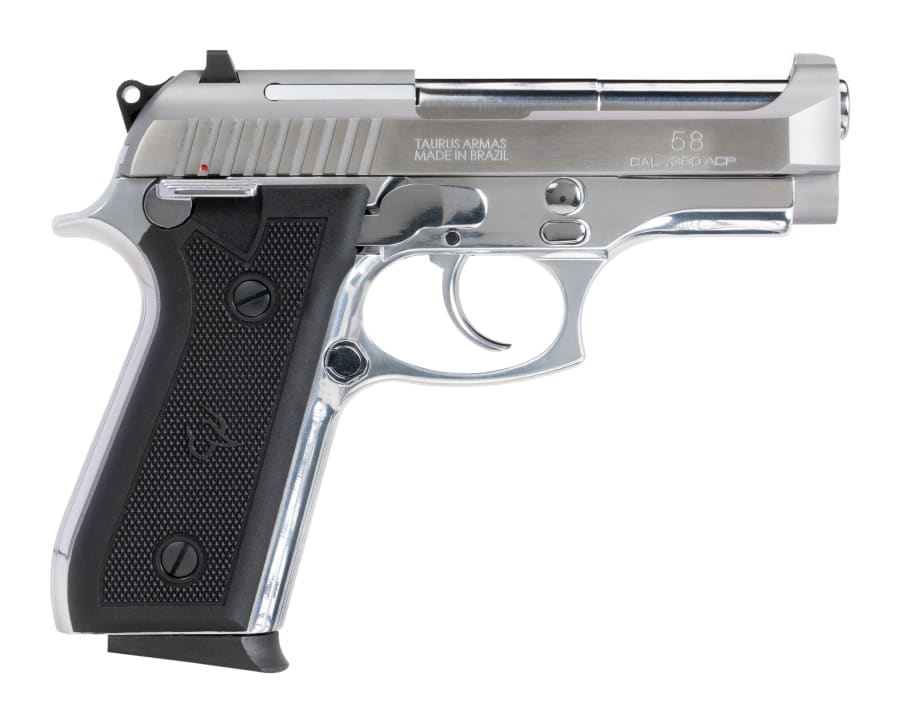 Taurus M58 380 Auto Pistol, 15+1 rd, 4" barrel, Stainless Steel