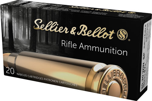 Sellier & Bellot Rifle Ammunition 30-30 Win, 150 gr Soft Point, 20 rounds