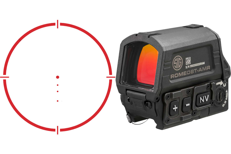 Sig Sauer ROMEO8T CIRCLEDOT 1X40 Black