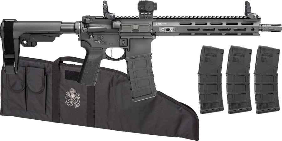Springfield Armory USA Saint Victor 2.0 Gear Pac 5.56 NATO Pistol, 30+1 rd, 11.5" barrel, Black