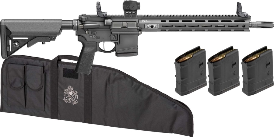 Springfield Armory USA Saint Victor 2.0 Gear Pac 5.56 NATO Semi-Automatic Rifle, 10+1 rd, 14" barrel, Black