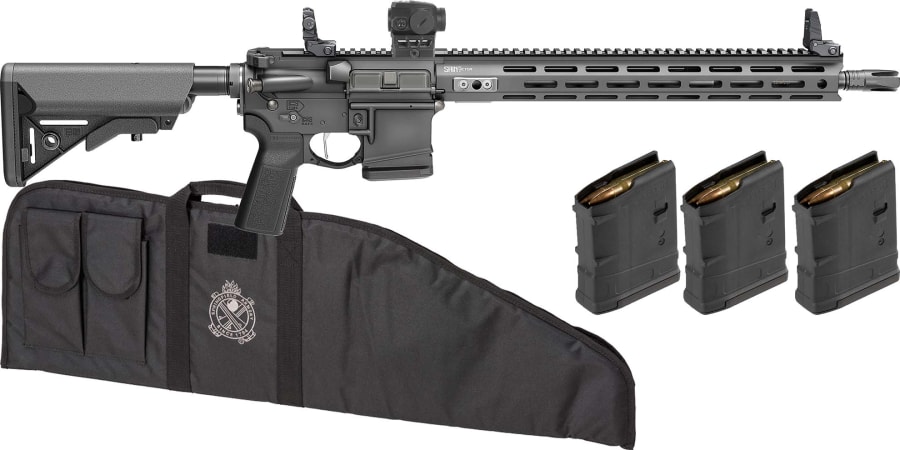 Springfield Armory USA Saint Victor 2.0 Gear Pac 5.56 NATO Semi-Automatic Rifle, 10+1 rd, 16" barrel, Black