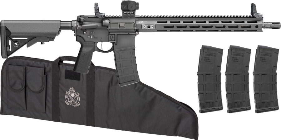 Springfield Armory USA Saint Victor 2.0 Gear Pac 5.56 NATO Semi-Automatic Rifle, 30+1 rd, 16" barrel, Black
