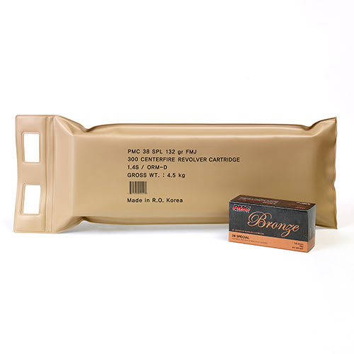 PMC Battle Pack 38 Spl, 132 gr Full Metal Jacket, 300 rounds