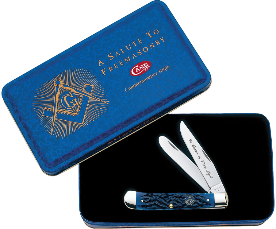 Case Trapper Masonic Gift TIN