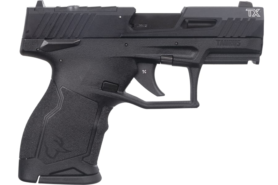 Taurus TX22 Compact 22 LR Pistol, 13+1 rd, 3.5" barrel, Black