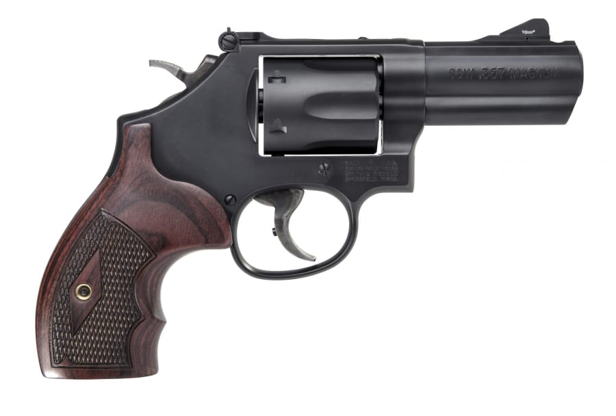 Smith & Wesson 19 Carry Comp 357 Mag Revolver, 6 rd, 3" barrel, Blue