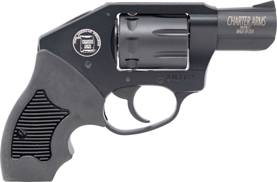 Charter Arms The Walker Off Duty 22 WMR Revolver, 8 rd, 2" barrel, Black