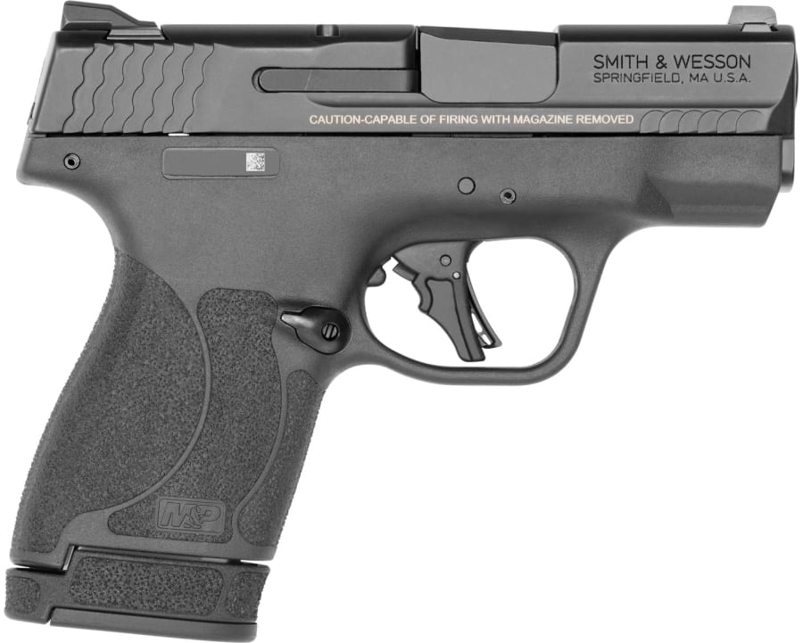 Smith & Wesson M&P Shield Plus 9mm Luger Pistol, 10+1 and 13+1 rd, 3.1" barrel, Black (Model 13246)
