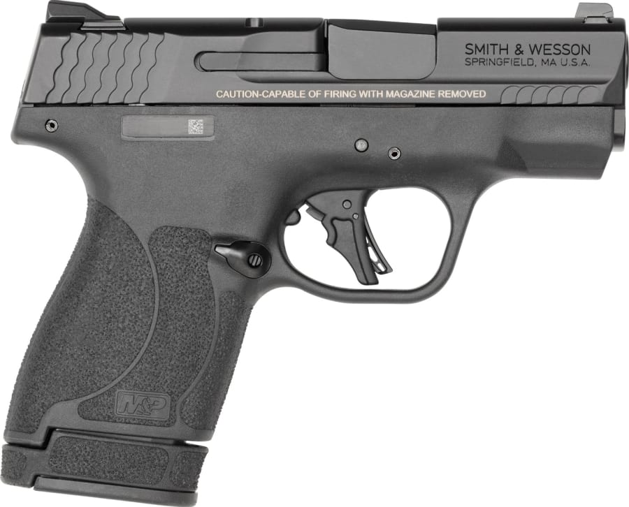 Smith & Wesson M&P Shield Plus 9mm Luger Pistol, 10+1 and 13+1 rd, 3.1" barrel, Black (Model 13248)