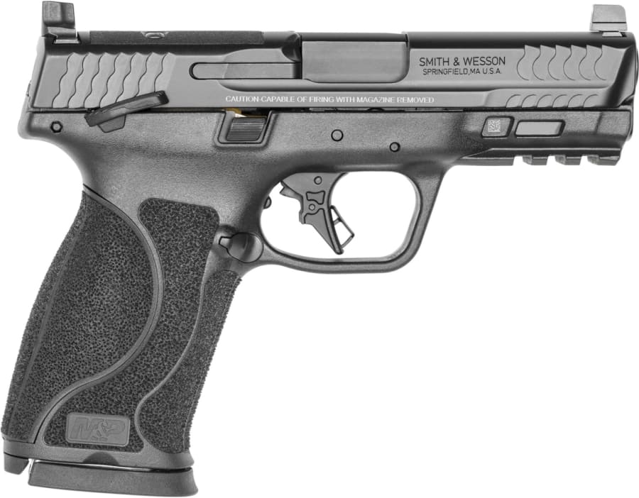 Smith & Wesson M&P10MM M2.0 10mm Auto Pistol, 15+1 rd, 4" barrel, Black (Model 13390)