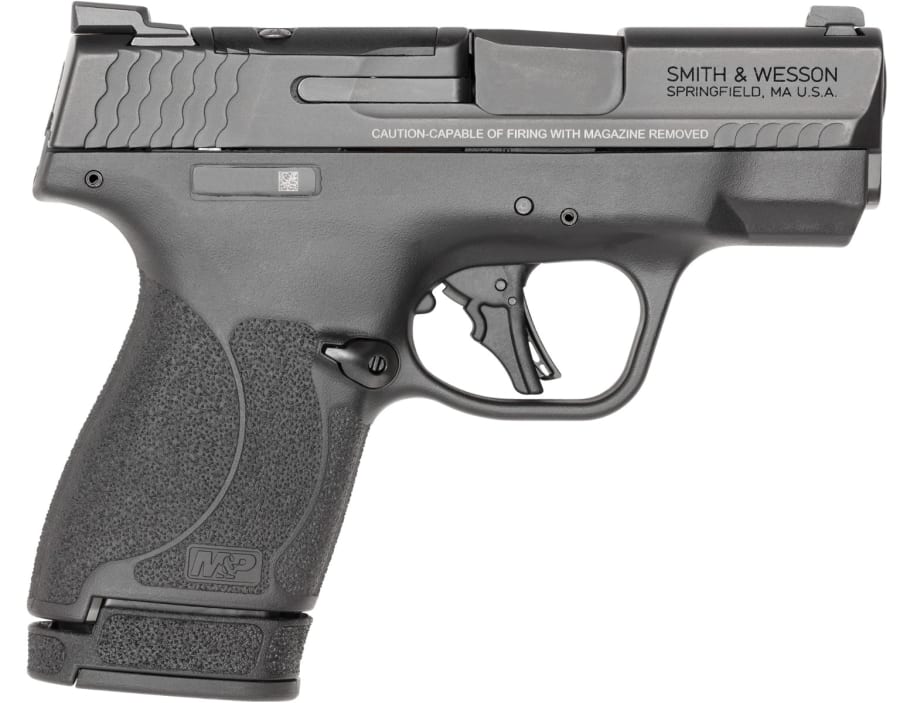 Smith & Wesson M&P Shield Plus Optic Ready 9mm Luger Pistol, 10+1 and 13+1 rd, 3.1" barrel, Black (Model 13534)