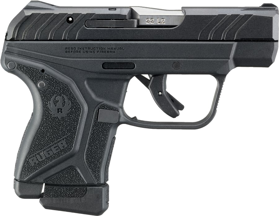 Ruger LCP II Lite Rack 22 LR Pistol, 10+1 rd, 2.8" barrel, Black/Blue
