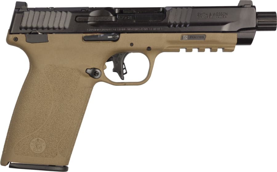 Smith & Wesson M&P 5.7 Optics Ready 5.7x28mm Pistol, 22+1 rd, 5" barrel, Black/Flat Dark Earth