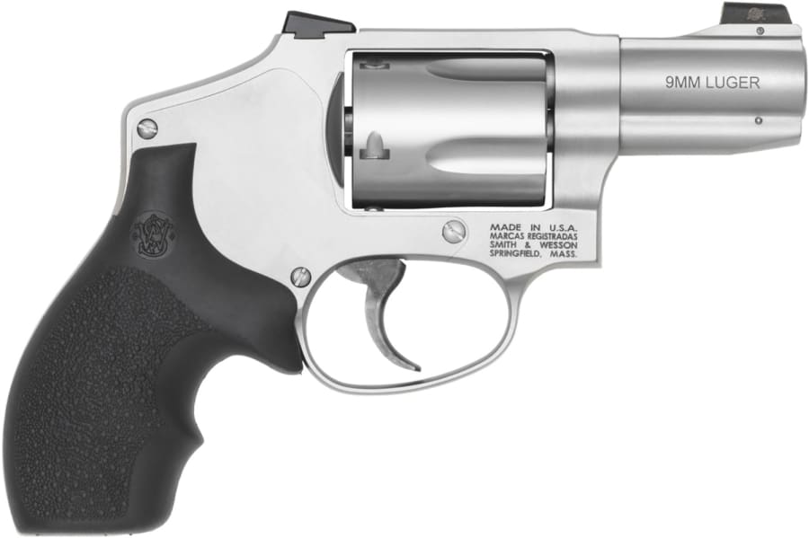 Smith & Wesson Model 940-3 9mm Luger Revolver, 5 rd, 2.17" barrel, Stainless Steel