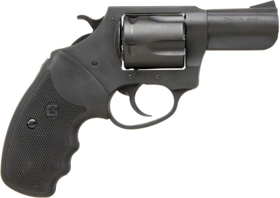 Charter Arms Bulldog 44 S&W Spl Revolver, 5 rd, 2.5" barrel, Black (Model 14420)