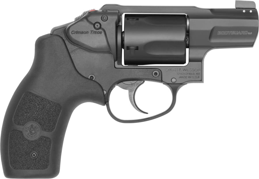 Smith & Wesson M&P Bodyguard 2.0 38 Spl Revolver, 5 rd, 1.875" barrel, Black (Model 14508)