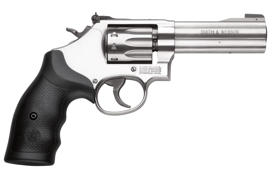 Smith & Wesson 617 22 LR Revolver, 10 rd, 4" barrel, Stainless Steel
