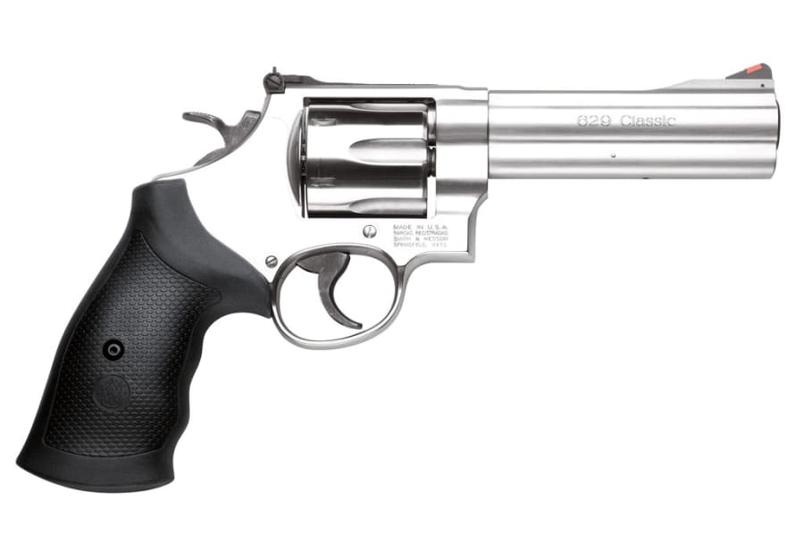 Smith & Wesson 629 44 Rem Mag Revolver, 6 rd, 5" barrel, Stainless Steel