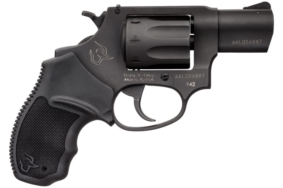 Taurus 942 22 LR Revolver, 8 rd, 2" barrel, Black