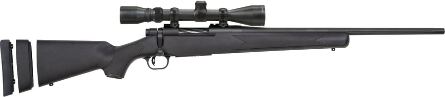 Mossberg Patriot Super Bantam 7mm-08 Rem Bolt Action Rifle, 5+1 rd, 20" barrel, Blue, 3-9x40mm Scope Included