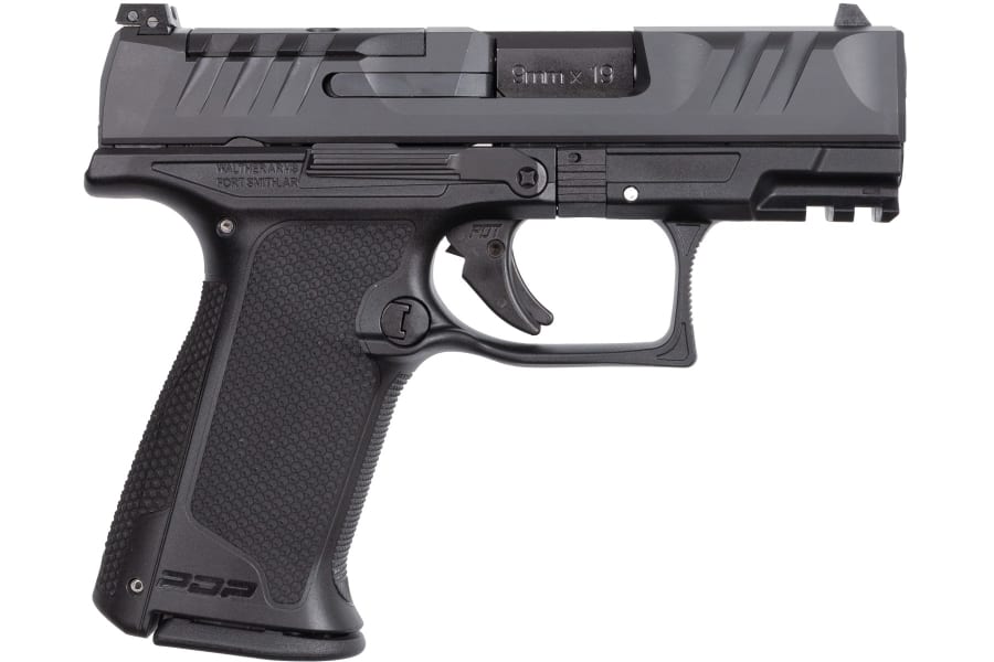 Walther Arms PDP F Series Optic Ready 9mm Luger Pistol, 15+1 rd, 3.5" barrel, Black