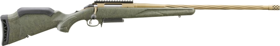 Ruger American Predator GEN II 7mm-08 Rem Bolt Action Rifle, 3+1 rd, 22" barrel, Brown
