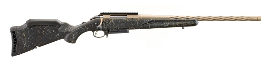 Ruger American Prairie GEN II 300 Win Mag Bolt Action Rifle, 3+1 rd, 24" barrel, Brown