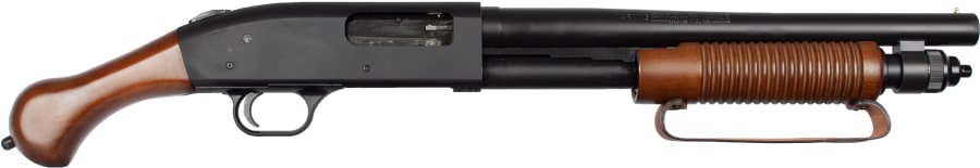 Mossberg 590 Shockwave Night Stick 12 Gauge Pump Action Shotgun, 5+1 rd, 14.375" barrel, Blue, Talo Edition