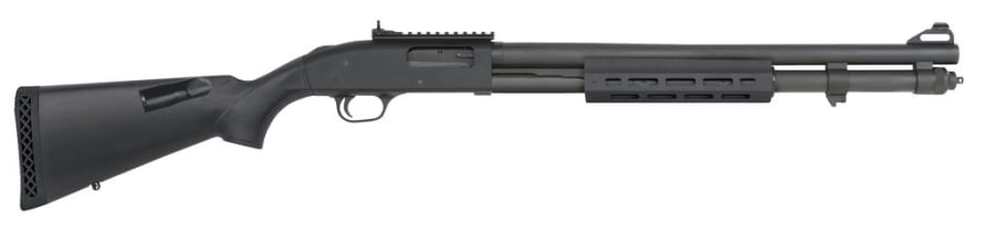 Mossberg 590A1 XS Security 12 Gauge Pump Action Shotgun, 8+1 rd, 20" barrel, Black