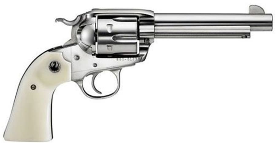 Ruger Bisley Vaquero 357 Mag Revolver, 6 rd, 5.5" barrel, Stainless Steel