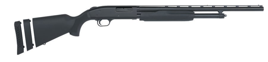 Mossberg 500 Super Bantam 20 Gauge Pump Action Shotgun, 5+1 rd, 22" barrel, Black