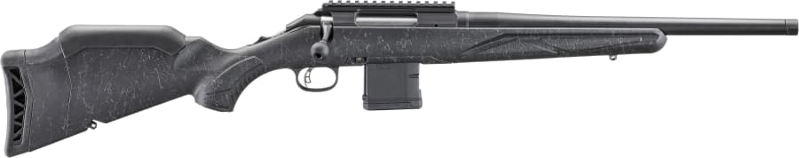 Ruger American GEN II Patrol 5.56 NATO Bolt Action Rifle, 10+1 rd, 16.1" barrel, Black