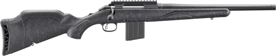Ruger American GEN II Patrol 6mm ARC Bolt Action Rifle, 10+1 rd, 16.1" barrel, Black