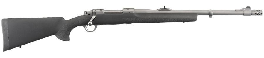 Ruger Hawkeye Alaskan 375 Ruger Bolt Action Rifle, 3+1 rd, 20" barrel, Stainless Steel