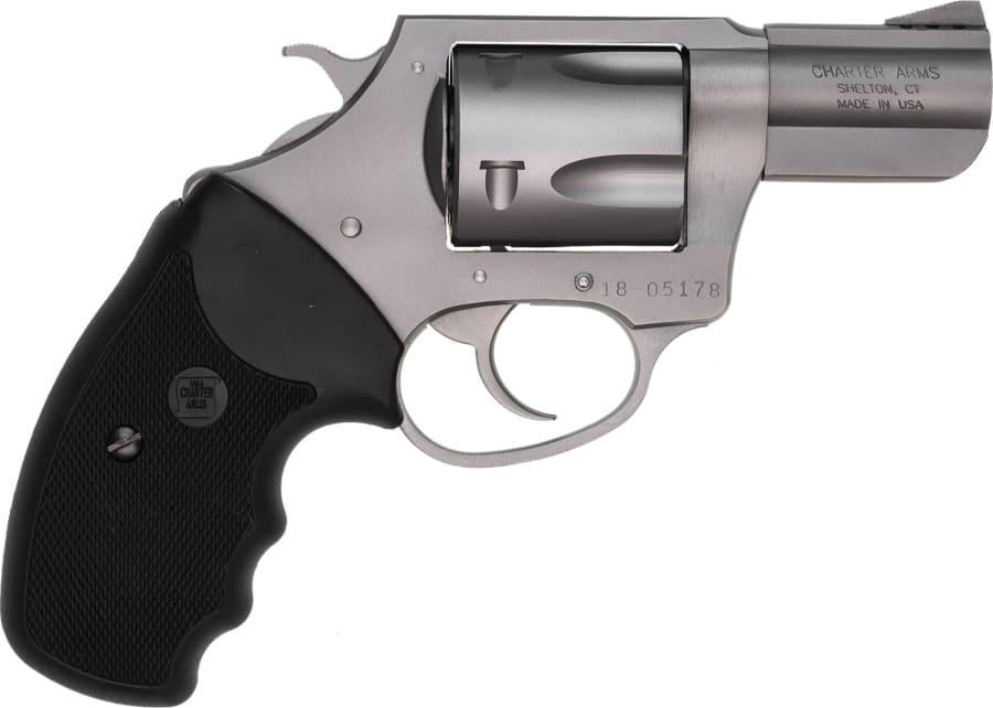 Charter Arms Mag Pug 357 Mag Revolver, 5 rd, 2.2" barrel, Stainless Steel (Model 73520)