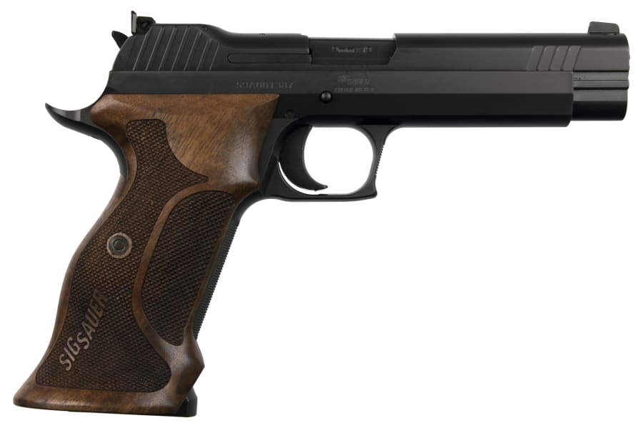 Sig Sauer P210 Target 9mm Luger Pistol, 8+1 rd, 5" barrel, Black