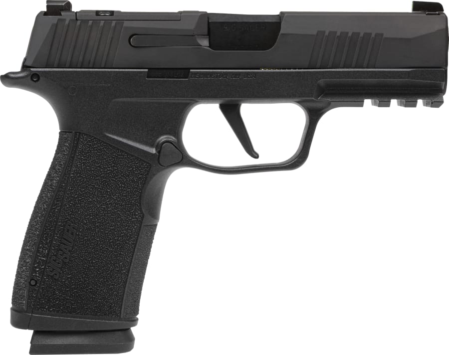 Sig Sauer P365-XMacro 9mm Luger Pistol, 17+1 rd, 3.7" barrel, Black (Model 365XCA-9-BXR3)