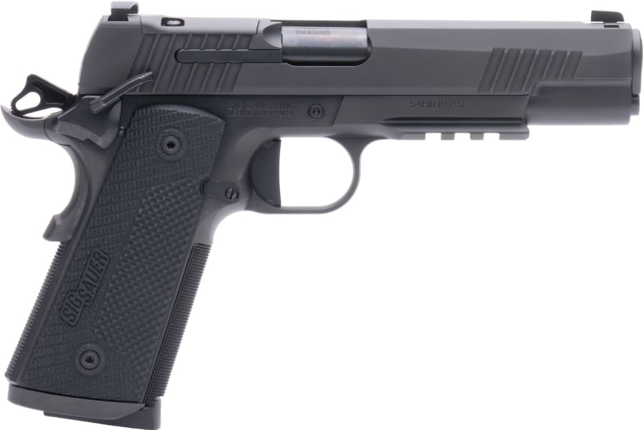 Sig Sauer 1911 XSeries 45 Auto Pistol, 8+1 rd, 5" barrel, Black