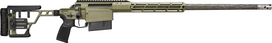 Sig Sauer Cross Magnum Sawtooth 7mm PRC Bolt Action Rifle, 6+1 rd, 24" barrel, Green